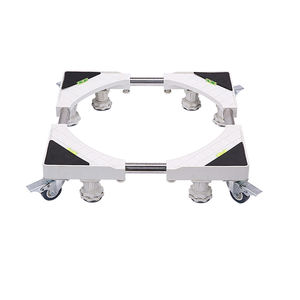 ฐานตั้งตู้เย็นแบบแท่นเคลื่อนย้ายได้,ฐานตั้งสำหรับเครื่อง<span class=keywords><strong>ซัก</strong></span><span class=keywords><strong>ผ้า</strong></span>ตู้เย็นพร้อมล้อและเบรกสำหรับยกของ - Product Image 1