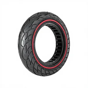 Neumático Sólido Sin Cámara 10X2.125 con Anillo Rojo y Absorción de Impactos para Patinetes <span class=keywords><strong>Xiaomi</strong></span> M365/PRO/PRO2/<span class=keywords><strong>1S</strong></span> y Kukirin M4/M4 Pro/G2 Max - Product Image 4