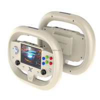 Nuevas consolas de juegos portátiles de 3,5 pulgadas, pantalla IPS de 2000 pulgadas, diseño de volante Retro, controlador de juego, consolas de juegos clásicos de mAh