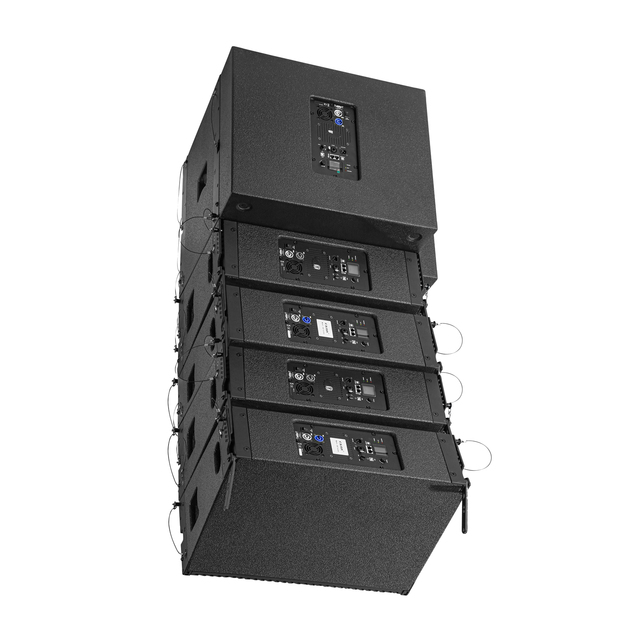 Professional dual 10-line array and single 18 "subwoofer system with high-power PA sound for concerts/clubs and bass