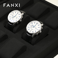 Table de présentation de bijoux de luxe FANXI avec matériau en microfibre, design personnalisable et support de haute qualité pour montres et bracelets