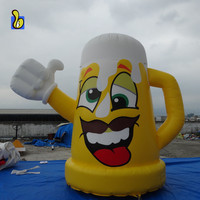 Bouteilles de bière gonflables/nouveau design l'air froid ballons Offre Spéciale aux pays-bas