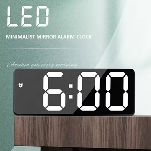 Reloj Despertador LED de Escritorio con Control por Voz, Función Snooze, Pantalla de Temperatura y Modo Nocturno, el Más Vendido al por Mayor - Product Image 4