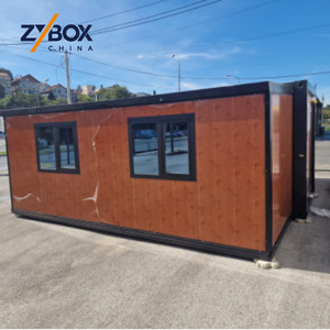 Casa Modular Prefabricada <span class=keywords><strong>de</strong></span> Diseño con Acabado <span class=keywords><strong>de</strong></span> Madera, Casa Contenedor Expandible <span class=keywords><strong>de</strong></span> Lujo <span class=keywords><strong>de</strong></span> 20 pies/40 pies con Baño para el Mercado <span class=keywords><strong>de</strong></span> EE. UU. y Australia - Product Image 2
