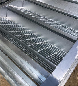 Steel Grating <strong>Stair</strong> Steps Steel Structure <strong>Stair</strong> Steps Galvanized Ladder Treads <strong>Stairs</strong> - Product Image 2