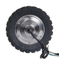 Moteur de moyeu de roue électrique 8 pouces 300 kg haute charge 48 V CC étanche IP65 avec encodeur incrémental intégré 40960 pour robot AGV