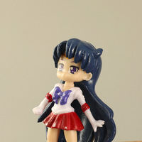Encantadora figura de acción Linda colección de juguetes 3D dibujos animados Anime marinero figuras de acción para la decoración del coche del hogar regalos promocionales