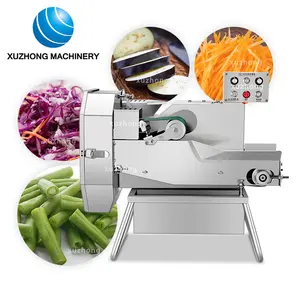 Vegetable Processing Machines Electric Vegetable Slicer Dicer Shredder Stainless Steel Vegetable Cutter Shredding Machine