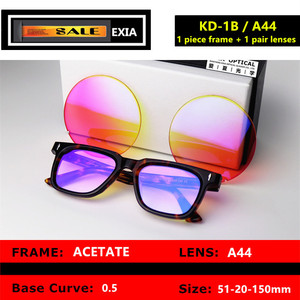 Hoàn thành kính mát KD1 Acetate khung với Exia Flash ống kính gương phẳng đường cong cơ sở 0 - Product Image 4