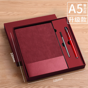 สมุดบันทึกปกอ่อน/ปกแข็ง หนัง พร้อมตัวล็อคแม่เหล็ก ไดอารี่ สมุดจดบันทึก พกพาสะดวก ใช้เป็นสมุดวางแผนการเดินทาง <span class=keywords><strong>ชุด</strong></span>กล่องของขวัญ - Product Image 6