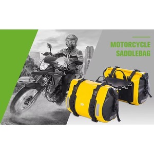 Sacs de selle imperméables de grande capacité 40L avec logo personnalisé, sacs latéraux pour moto, pour les sports de plein air, la randonnée et les voyages - Product Image 6