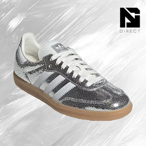 Adidas Samba Og Wmns 'Cracked Metallic Pack - Silver' Zapatos Casuales y Elegantes para Mujer - Product Image 2