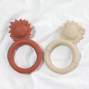 <span class=keywords><strong>Mordedor</strong></span> de Silicona Ecológico para Bebés, Juguete de Dentición para Recién Nacidos, <span class=keywords><strong>Mordedor</strong></span> de Silicona Unisex para Bebés - Product Image 4