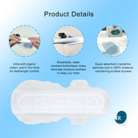 Coussinets menstruels en tissu réutilisables OEM-Serviettes hygiéniques en coton hypoallergéniques avec technologie de contrôle des odeurs