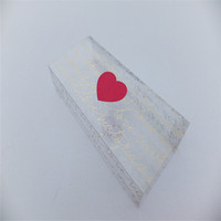 Emballage de parfum recyclable de luxe à paillettes dorées transparentes boîtes de la Saint-Valentin pour coffret cadeau logo imprimé personnalisé sur manchon en PET