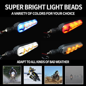 ไฟเลี้ยว LED สำหรับมอเตอร์ไซค์ Senlight สำหรับ Harley <span class=keywords><strong>Yamaha</strong></span> Sr400 Honda Cb400ss - Product Image 4