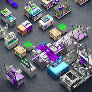 Hoàn toàn tự động tốc độ cao lau dây chuyền sản xuất ET-9640 - Product Image 4