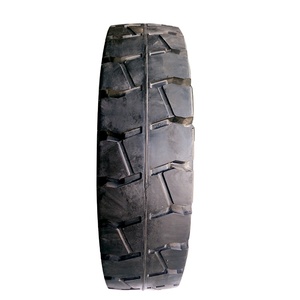 Neumático de caucho sólido 12.00-24 con diseño diagonal para remolques, montacargas y batidoras. - Product Image 6