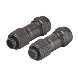 Weipu ST1210/ST1211 2-9-poliger Rundsteckverbinder (Stecker/Buchse) IP67, wasserdicht, Messing, Zinklegierungsgehäuse, 12V 5A Stromversorgung - Product Image 1
