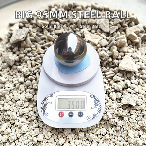 Bola de Acero Inoxidable Grande para Prueba de Impacto <span class=keywords><strong>Trima</strong></span>, Estándar 3.5kg 3500g, Rodamiento Sólido de 95mm, Contrapeso Experimental - Product Image 2