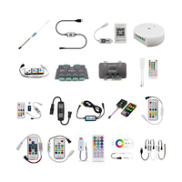 Contrôleur de bande LED WiFi RGB/RGBW adressable par télécommande RF IR, vente en gros à prix réduit, avec certification CE et garantie de 2 ans