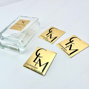 Etiqueta de Perfume de Aluminio de Lujo Personalizada, Placa de Identificación Metálica con Impresión en Relieve y Adhesivo Fuerte - Product Image 6
