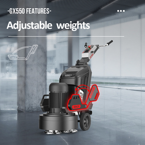 HTG ، 3 رؤوس سيرا على الأقدام وراء الكواكب terradanety الايبوكسي تلميع الخرسانة - Product Image 5