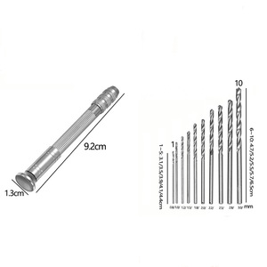 Jeu de forets en acier 0.8-3.0mm pour perçage de bijoux, accessoires pour outils rotatifs de bricolage - Product Image 1