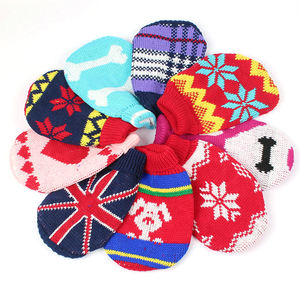 GorisPet Roupas de Inverno para Cães Grandes e Pequenos Solid Pattern Warm Colorido Knit Sweaters Estilo Bonito e Moderno para Animais - Product Image 1