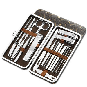 2025 toptan paslanmaz çelik manikür ve pedikür seti 20 adet tırnak araçları dahil Clippers - Product Image 2