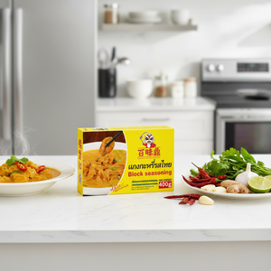 เครื่องปรุงรสข้าวแกงไก่สไตล์ญี่ปุ่น รสเผ็ด 400 กรัม บรรจุภัณฑ์แบบกล่องใหญ่ 1 กล่อง ได้รับการรับรองมาตรฐาน HACCP และ ISO ขายดี - Product Image 2