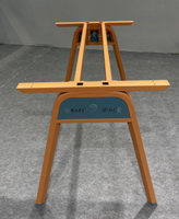 Table de bureau moderne avec pieds en acier, bureau informatique modulaire, facile à assembler, poste de travail de haute qualité à prix abordable
