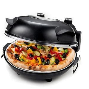 Plaque de pierre rotative électrique professionnelle cuisinière comptoir Pizze <span class=keywords><strong>tarte</strong></span> <span class=keywords><strong>et</strong></span> Quesadilla maison <span class=keywords><strong>Pizza</strong></span> four Machine - Product Image 1