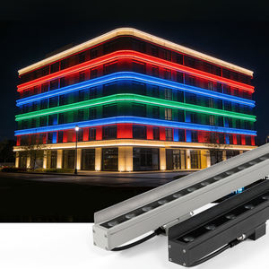 Iluminación Arquitectónica Cuadrada Asimétrica para Paredes, Luz de Colores para Dar Color a las Paredes, Iluminación de Edificios Dmx512 Rgb Wall Washer - Product Image 1