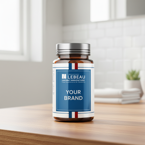 Complément de mélatonine pour le stress et le sommeil, 60 capsules en boîte, fabriqué en France, 2 par jour pour adultes - Product Image 1