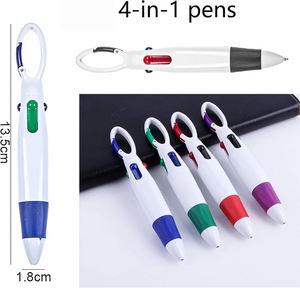 Custom Logo Printed Multi-color Shuttle <b>Pen</b> With Hook Novelty Writing Tool for Medical Promotion Marketing Gifts Wholesale - Product Image 2
