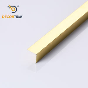 DECORTRIM Usine OEM/ODM Garde-angle moderne en aluminium, profilé d'angle en alliage pour la protection des murs - Product Image 1