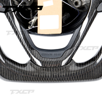 Volante de Fibra de Carbono LED para JEEP Wrangler JL Grand Cherokee SRT