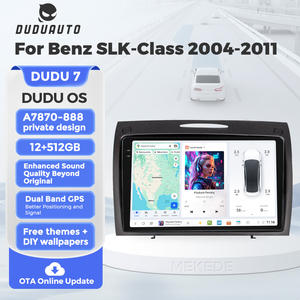MEKEDE Android Car Video Car Audio Car Dvd DUDU 2K Écran tactile 12 + 512GB System7870 pour Benz <span class=keywords><strong>SLK</strong></span> Class R171 2004 - 2011 - Product Image 5