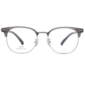 Monturas de Gafas Danyang, Redondas, Montura Completa 19667, Aleación TR, Cómodas, Unisex, Lentes Acrílicas - Product Image 5