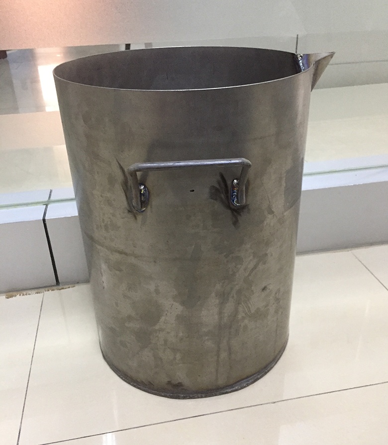 Factory Price Gold Refining Titanium Barrel With Aqua Regia