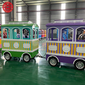<span class=keywords><strong>Train</strong></span> électrique sans rails alimenté par batterie au lithium, <span class=keywords><strong>train</strong></span> touristique pour centre commercial, <span class=keywords><strong>train</strong></span> <span class=keywords><strong>de</strong></span> parc d'attractions, <span class=keywords><strong>train</strong></span> pour enfants, prix d'usine - Product Image 3