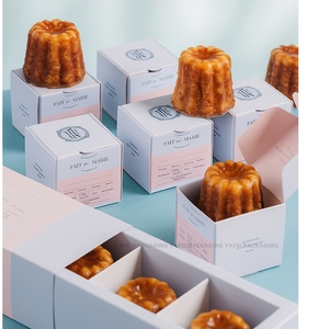 Boulangerie florale Emballage de boîte à gâteau de mariage Bento oriental personnalisé avec fenêtre personnalisée - Product Image 4