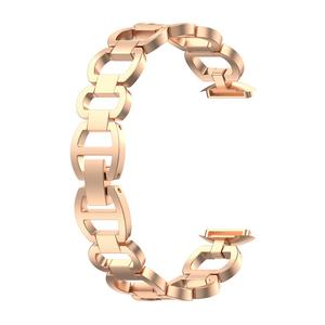 Bracelet de rechange pour <span class=keywords><strong>montre</strong></span> intelligente, <span class=keywords><strong>en</strong></span> acier inoxydable, pour <span class=keywords><strong>Fitbit</strong></span> Luxe, édition spéciale, métal - Product Image 4