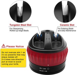 Dụng Cụ Mài Dao Bỏ Túi Nhà Bếp Bằng Cacbua Vonfram Mini 2 Giai Đoạn Chuyên Nghiệp Với Miếng Hút Chống Trượt - Product Image 3