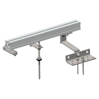 Système de montage solaire OEM, support de rail solaire, supports de fixation de panneaux solaires pour toiture, rail de montage solaire en aluminium, usine de montage de rails solaires |   Art Sign