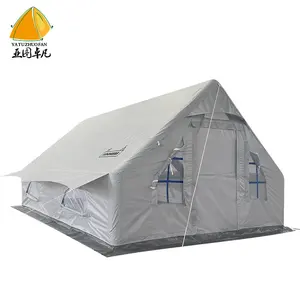 Meilleure vente tente d'air tente de camping gonflable en plein air oxford toile tente camping étanche