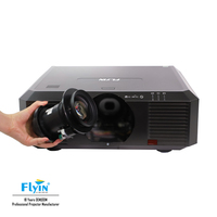 Proyector LED FLYIN PEL-805X 10000lm 3LCD de Alto Brillo y Resolución de Largo Alcance para Exposiciones al Aire Libre