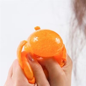ของเล่นบีบคลายเครียด ลูกปัดใหญ่สีส้ม ของเล่นดนตรีบีบ ของเล่นขายส่ง ของเล่นเด้งช้า ของเล่นสร้างสรรค์ ของเล่นคลายเครียด - Product Image 3