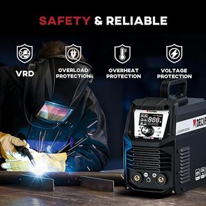 Máquina de Soldar FLUXMIG 120A 230V 3 en 1 sin Gas para Aficionados, Alta Potencia de Salida, Capacidad de Soldadura de 120A Wid - Product Image 3